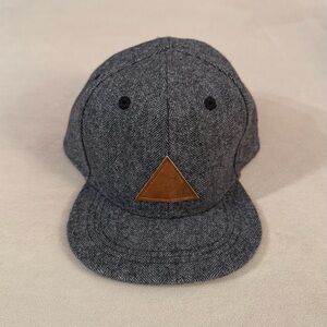 NWOT Binky Bro Gray Bonzai Herringbone Snapback